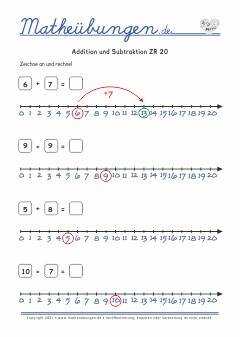 Plus&Minus ZR20 Übungen Mathe 1. Klasse